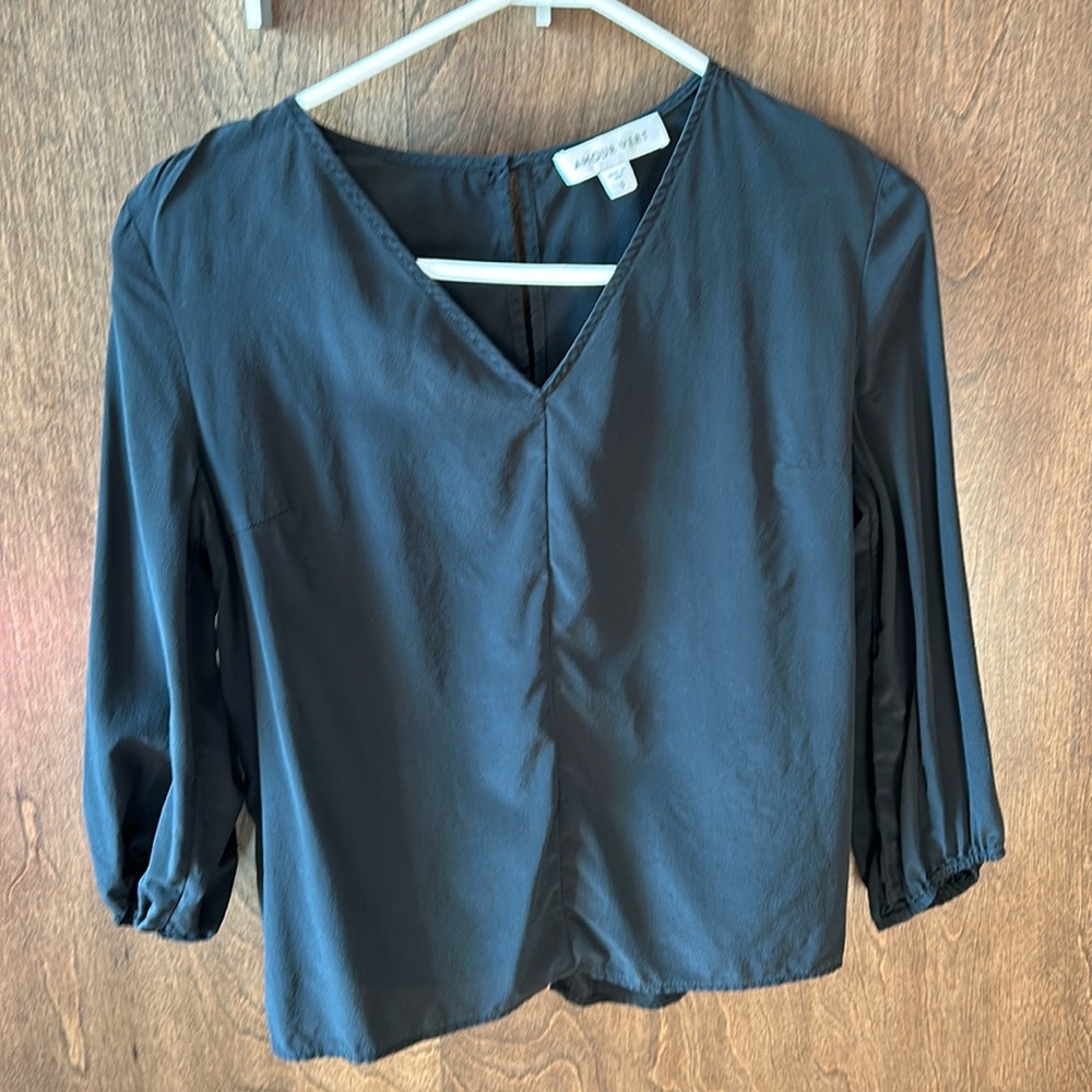 100% silk blouse